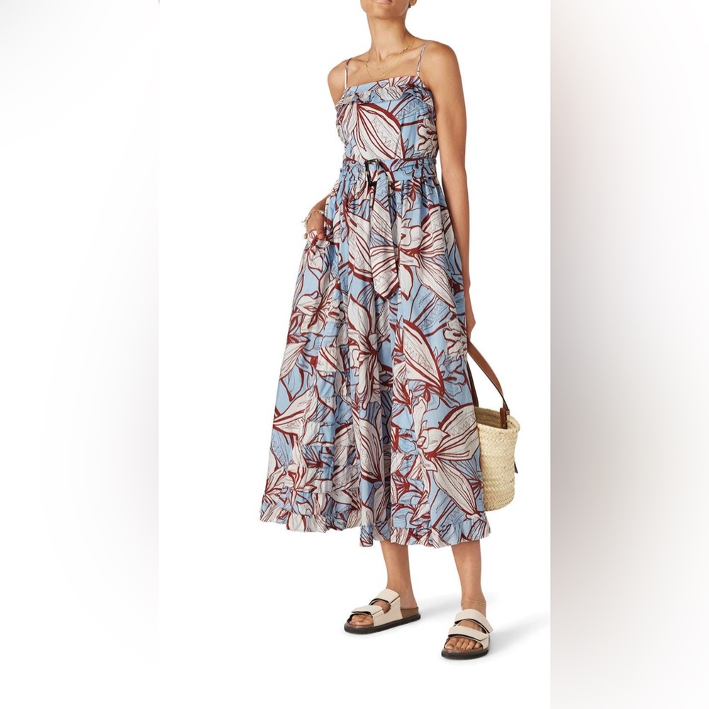 Nicholas Julie floral print maxi dress